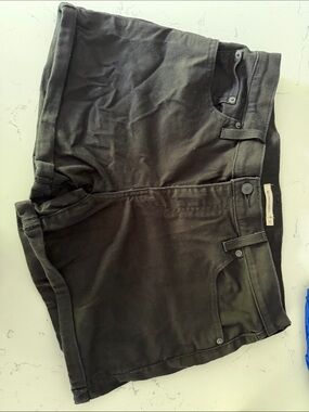 Levi's Black Denim Jean Shorts